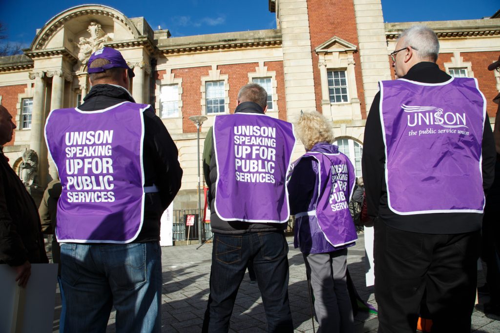 Mass lobby of Caerphilly Council Hundred refuse workers to protest at
