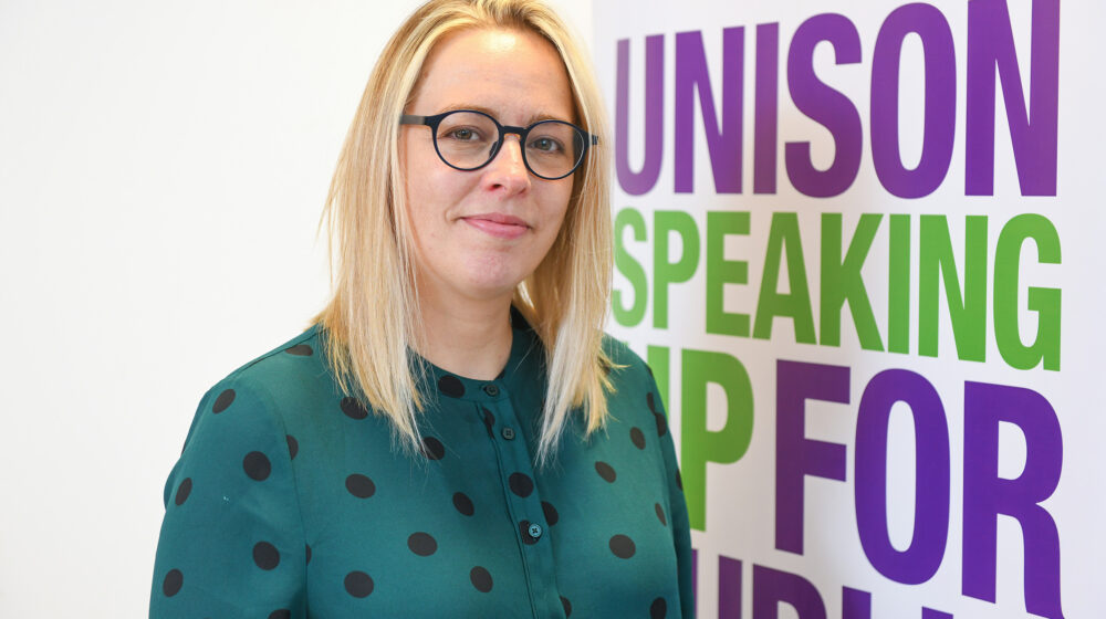 UNISON Cymru/Wales regional secretary Jess Turner